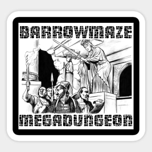 Barrowmaze Megadungeon (ALT) Sticker